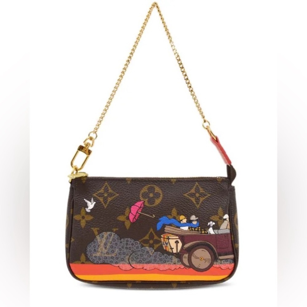 LOUIS VUITTON AUTHENTIC ANIMATION POUCH BAG